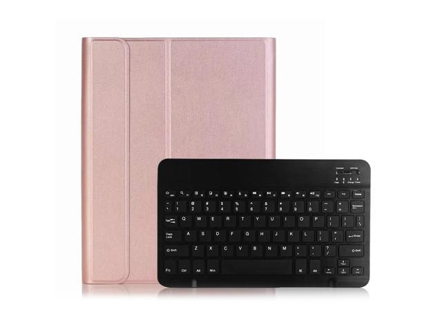 BT30 Wireless Keyboard Case Protective Case Replacement for iPad Pro 105/iPad Air3 105/iPad 102(2019) (Rose Gold-Black)