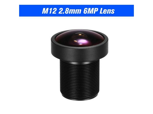 Starlight Lens 28mm CCTV MTV Board Lens HD 60 Megapixel M12 Mount Lens 28 mm 1/25' Image Format Aperture F14 for HD CCTV IP Security Cameras