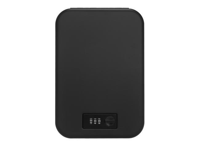 Dialing Wheel Password Safes Portable Car Safebox Handgun Safes Valuables Money Jewelry Storage Box Security Pistol Strongbox