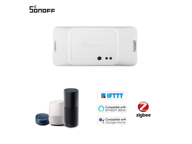 SONOFF BASICZBR3 Zigbee DIY Smart Switch Wireless Remote Control Module Switches Compatible With Alexa SmartThings Hub For Smart Home