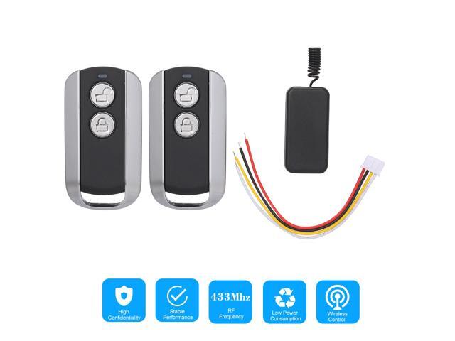 Smart Home 433Mhz 12V 1CH Mini Relay Wireless RF Remote Control Switch Relay Power LED Lamp Controller Micro Receiver Transmitter Switch Module and