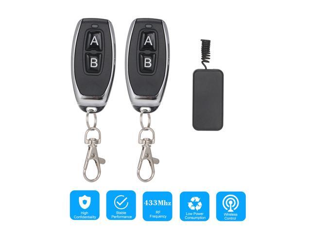 Smart Home 433Mhz 12V 1CH Mini Relay Wireless RF Remote Control Switch Relay Power LED Lamp Controller Micro Receiver Transmitter Switch Module and
