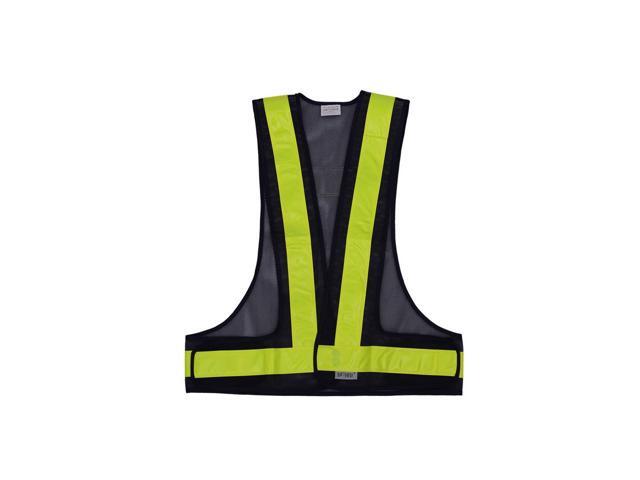 SFVest High Visibility Reflective Vest Reflective Safety Strap Vests Workwear Security Working Clothes Day Night Cycling Running Traffic Warning