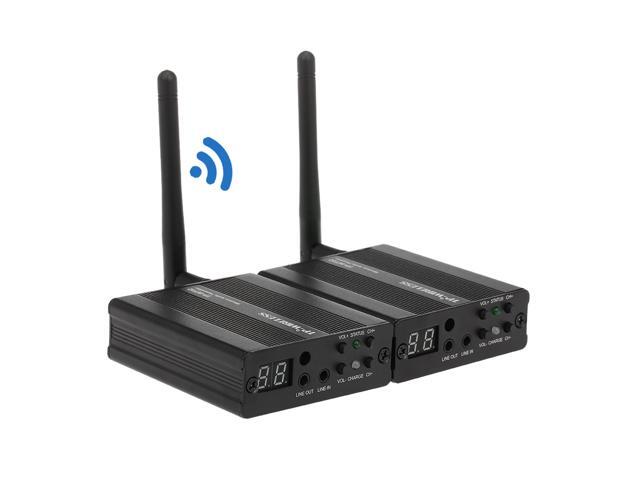 TP-WIRELESS TP-WT02 24GHz Digital Wireless HDCD Audio Adapter Music Sound Transmitter Receiver for Power Amplifier Speaker