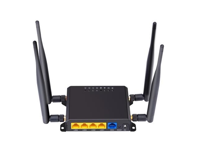 X10 4G LTE OpenWRT Smart Router Extender High Power SIM Card WiFi Wireless External 5dbi Antenna Modem 300Mbps Qualcomm Chip CPE America Version