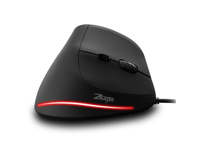 T-20 Mouse Wired Vertical Mouse Ergonomic Rechargeable 4 3200 DPI Optional Portable Gaming Mouse for Mac Laptop PC Computer