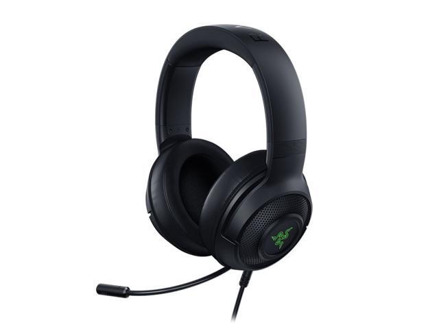 Razer Kraken X-USB Gaming Headset Earphone 71 Surround Sound Ultra Light Headphone Bendable Cardioid Microphone Custom-Tuned 40mm Drivers