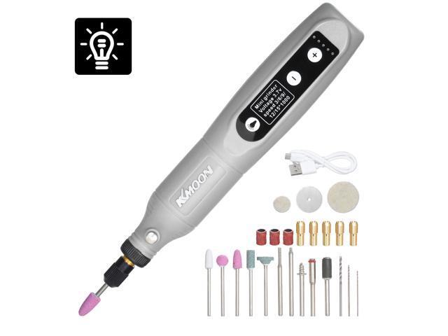 5-Speed Speed Speed Adjustment Mini Electric Grinder Tool Set USB Charging Grinding Machine for Jade Carving Wood Punching Metal Grinding Polishing
