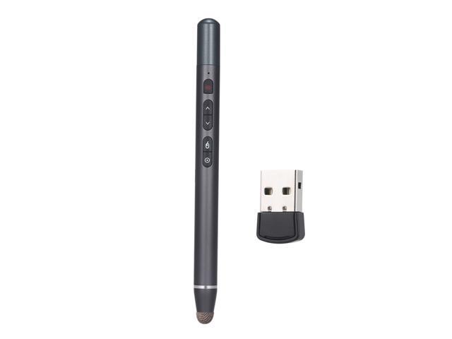 24GHz Wireless Multifunction Presenter Touch Screen Stylus Pen Laser Pointer with Remote Control PowerPoint PPT Flip Pen Mouse Left