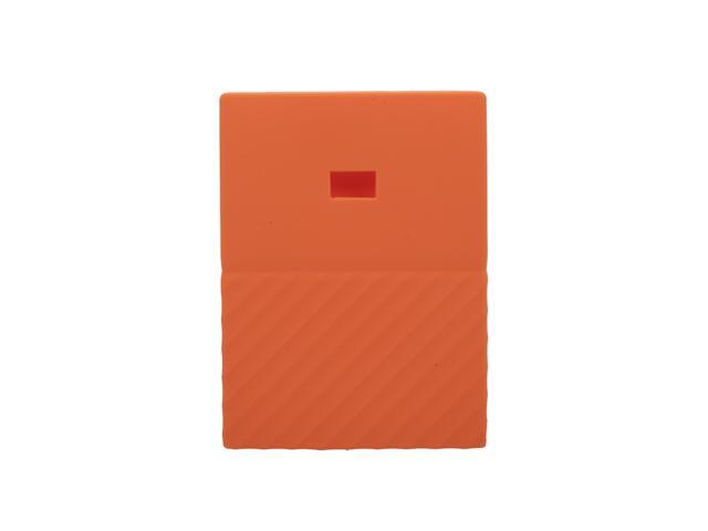 Hard Drive Silicone Case Hard Disk Non-Slip Protective Cover Scratch & Shock Proof Protector SleeveSSD Sheath For WD my passport 1t 2T Orange