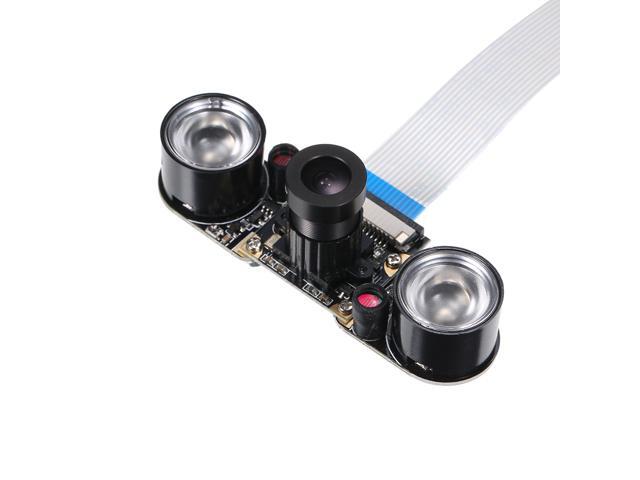 Infrared Night Vision Camera Adjustable Focus Infrared Light Fill Light for Raspberry Pi 3B+