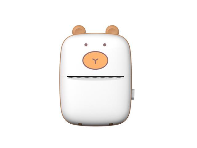 Smart Pocket Mini Printer HD Portable BT Connection Wireless Printer Pocket Cute Appearance Photo Printing Label Notes Errors Memo Thermal Printer