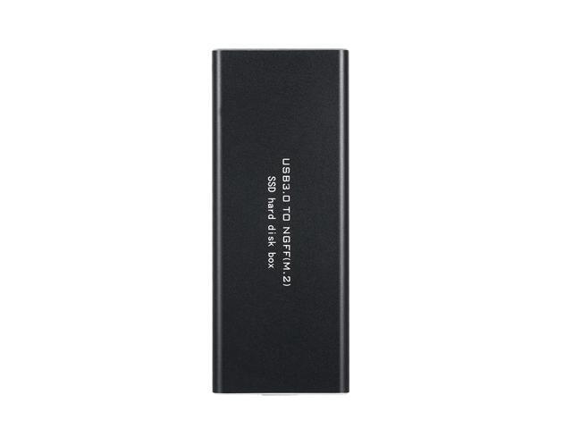NGFF M2 to USB 30 5Gbps SSD Enclosure Adapter Storage Case with UASP Applicable to 2230 / 2242 / 2260 / 2280 mm