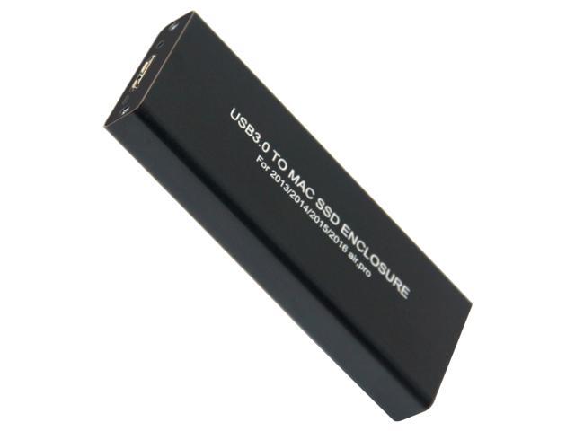 USB30 to Mac SSD Enclosure USB30 Aluminum Alloy SSD Enclosure Replacement for 2013/2014/2015 MacBook Air/Pro/Retina