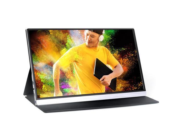 AOSIMAN Portable 156inch Monitor 1080P LCD Screen Wide Viewing Angle HDR Eye-Protection Technique Gaming Monitor Display IPS Panel Support Live