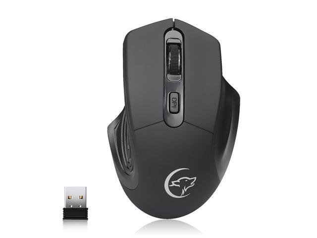 YWYT G838 24GHz Wireless Mouse Gaming Mouse 2400DPI Optical Mouse Ergonomic Wireless Mouse for Desktop Laptop