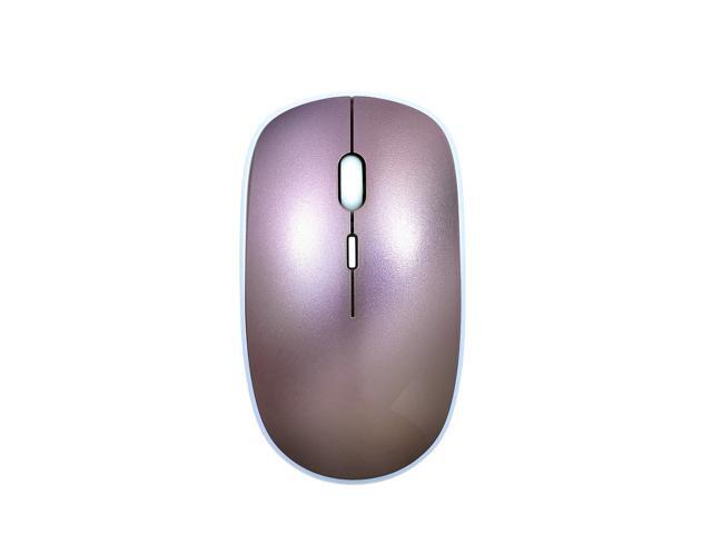 24G Wireless Mouse 1600DPI Optical Chargeable and Portable Mobile Mouse with USB Receiver 4 Buttons for PC Laptop Desktop Fit for Left/Right Hand