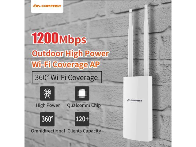 COMFAST CF-EW72 1200Mbps 80211AC Dual-Band Outdoor Wireless AP Router 24G+58G WiFi Coverage