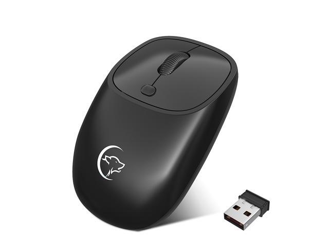 YWYT G850 24GHz Wireless Mouse 2400DPI Optical Mouse Rechargeable Mute Office Mouse Ergonomic Mouse for PC Laptop