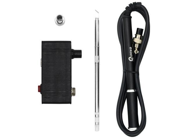 QUICKO Mini T12-942 Soldering Station Kit OLED DIY Solder Electric Tools Welding Iron Tips Temperature Controller with K-Tips and Handle