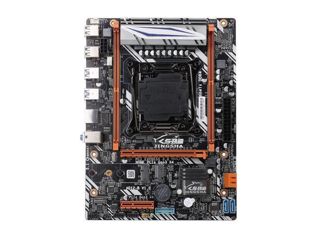 JINGSHA X99-D4 Dual Channel DDR4 Motherboard Loaded M2 Gaming Motherboard for LGA2011 V3/V4 Series CPU 64GB M-ATX Mainboard