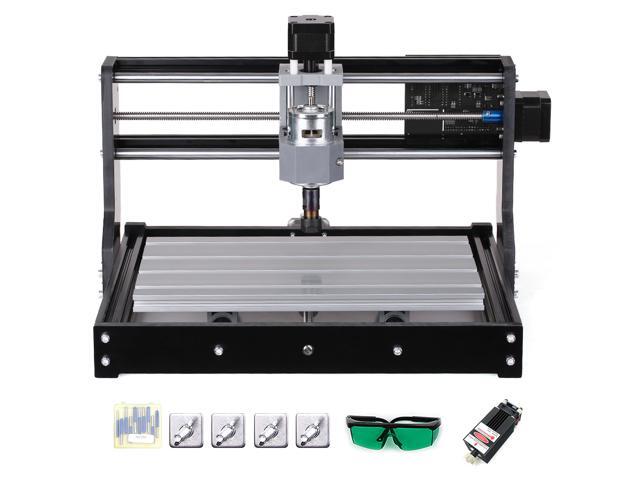 CNC3018 DIY CNC Router Kit 2-in-1 Mini Laser Engraving Machine GRBL Control 3 Axis for PCB PVC Plastic Acrylic Wood Carving Milling Engraving