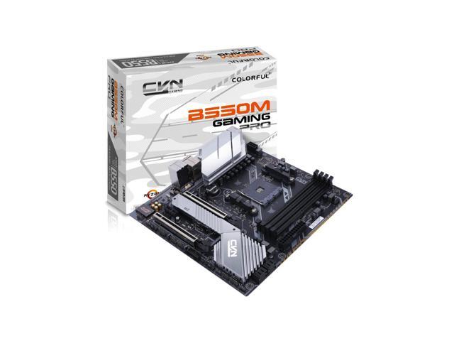 Colorful CVN B550M GAMING PRO V14 Motherboard Gaming Mainboard AMD AM4 Socket Support 3rd Generation AMD Ryzen Processors