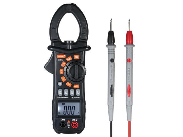 UYIGAO Digital Clamp Meter 1999 Counts Auto Range Portable Handheld Multimeter Measuring AC/DC Voltage AC Current Resistance Continuity Diode