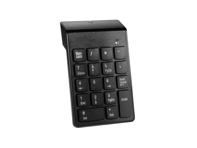 24G USB Numeric Keypad18 Keys Wireless Mini Digital Keyboard Replacement for iMac/MacBook/MacBook Air/Pro Laptop PC