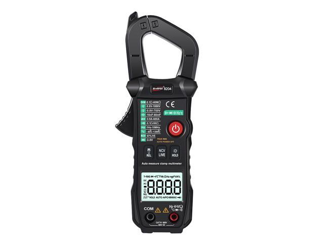 AC DC Clamp Multimeter Clamp Meter Intelligent Automatic Identification Measurement AC DC Voltage Current Frequency Capacitance Resistance Meters