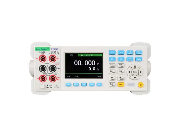 ET3240 Automatic 22000 Counts Benchtop Digital Multimeter with 35 Inch TFT Large Clear Screen High Accuracy Desktop Multimeter