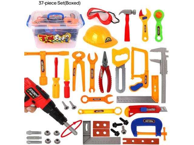 Kids Play Tool Set Toddlers Pretend Play Tool Kit Accessories Educational Toys for Children Gift