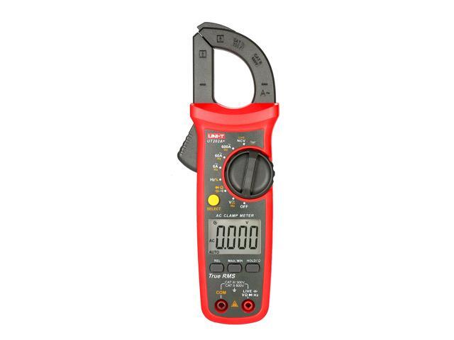 UNI-T UT202A+ 6000 Counts Digital Clamp Meter True RMS Multimeter Clamp Ammeter Voltage Meter NCV Test Universal Meter Tester AC Current Clamp