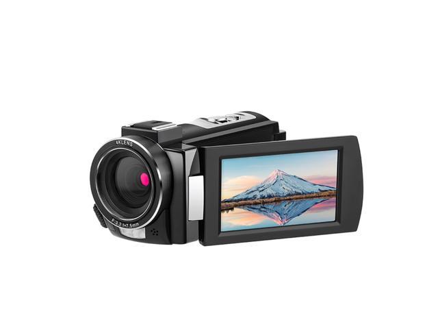 Andoer HDR-AE8 4K WiFi Digital Video Camera Camcorder DV Recorder 30MP 16X Digital Zoom IR Night Vision 3 Inch IPS LCD Touchscreen with 2pcs