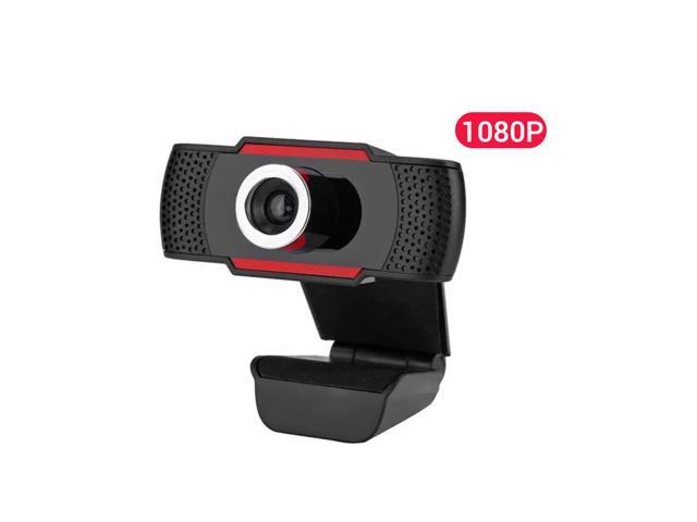 1080P HD Webcam USB Plug-and-Play Laptop Computer Camera Clip-on PC Web Camera Auto Focus Built-in Microphone for Live Streaming Video Calling