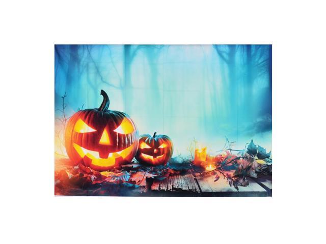 Andoer Halloween Style 15*21meters / 5*7feet Foldable Vinyl Photography Backdrop Background Pumpkin Pattern Photo Studio Props for Portrait