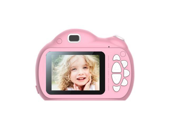 Portable Intelligent Focus Mode Large Screen Children Camera Cartoon Mini Dual Lens Digital Camera For Children Without Storage Card