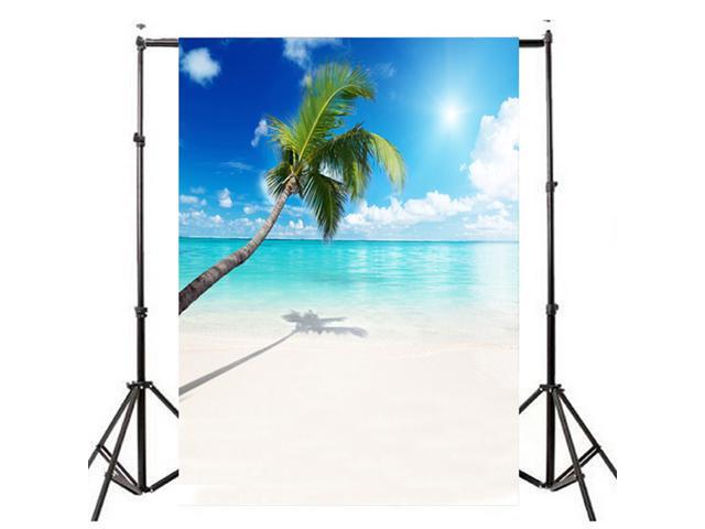 Summer Seascape Beach Dreamlike Haloes 3D Photography Background Screen Photo Video Photography Studio Fabric Props Backdrop