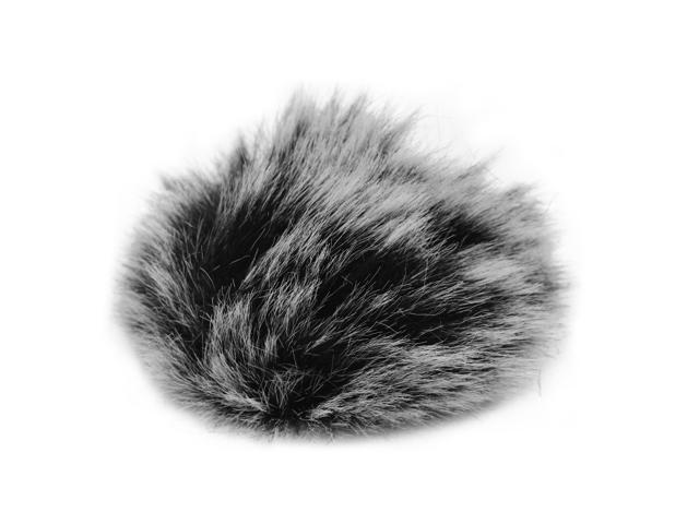 Clip-on Lavalier Microphone Windscreen Furry Windshield Mic Muff Compatible with Boya M1 and Other Most Lapel Microphones