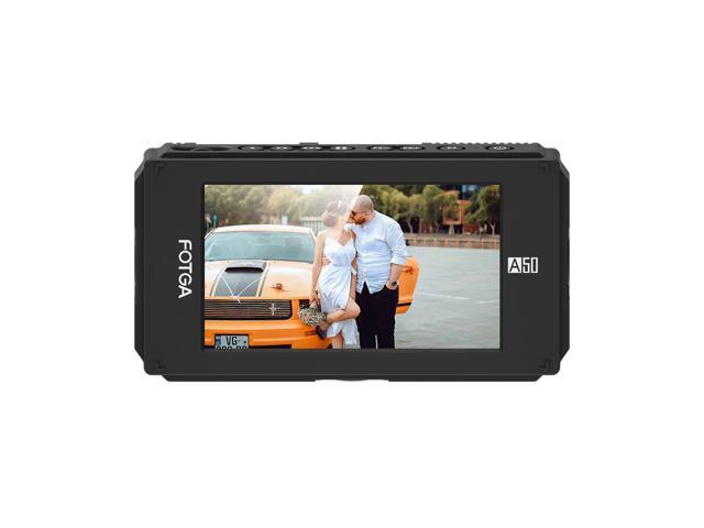 FOTGA A50TL 5 Inch FHD IPS Video On-camera Field Monitor 3D LUT 1920*1080 Touchscreen 510cd/m2 HDMI 4K Input / Output Dual NP-F Battery Plate for