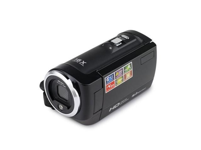 Video Camera Camcorder Vlogging Camera FHD 1080P 16MP 16x Digital Zoom 27 Inch 270 Degree Rotatable LCD with Battery