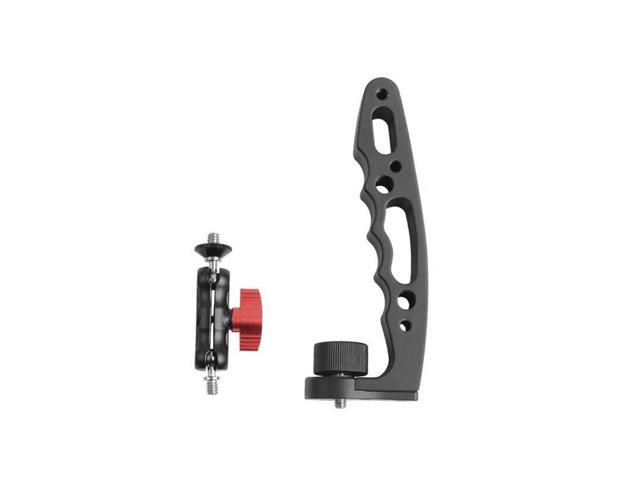 Gimbal Stabilizer Versatile Handle Hand Grip Extension Rod Holder Aluminum Alloy with Mini Magic Arm Compatible with Zhiyun Weebill S