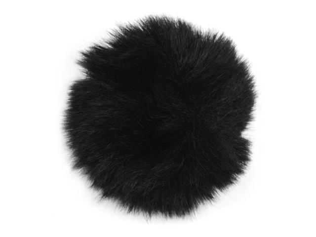 Clip-on Lavalier Microphone Windscreen Furry Windshield Mic Muff Compatible with Boya M1 and Other Most Lapel Microphones