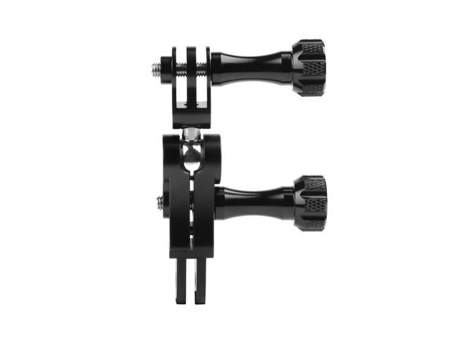 CNC Aluminum Alloy 360 Degree Rotating Joint Adapter Mount for GoPro Hero 7 6 5 Session for Xiaomi Yi SJCAM Action Camera