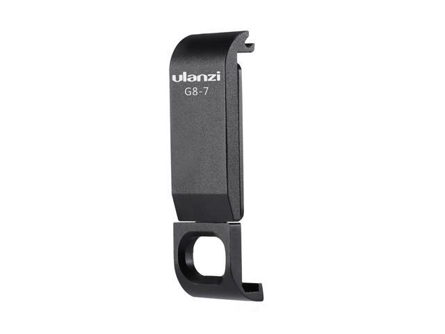 ulanzi G8-7 Action Camera Battery Cover Lid Removeable Type-C Charging Port Adapter Aluminum Alloy Compatible with GoPro Hero Black 8
