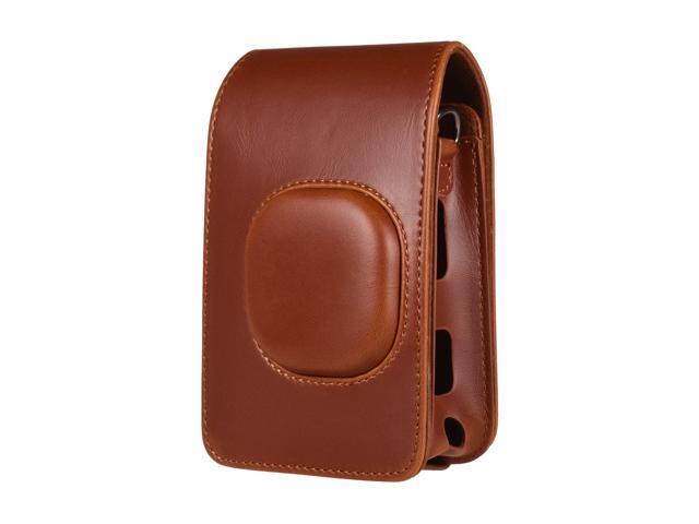 Compact Size Instant Camera Case Bag PU Leather with Shoulder Strap Compatible with kkmoon Fuji Instax mini LiPlay
