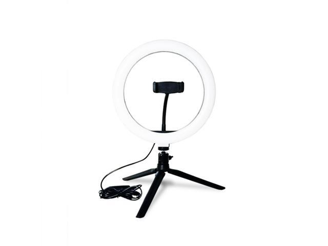 LED Ring Light Studio Photo Video Dimmable Lamp Tripod Stand Selfie Camera Phone