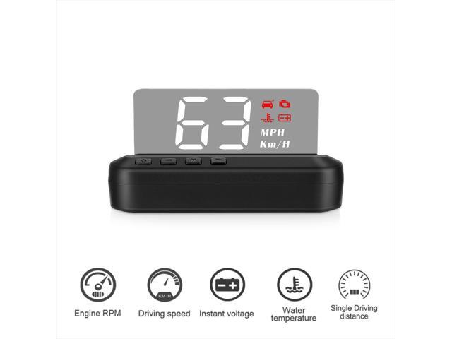 High Definition LED Stereo Imaging Display HUD Head-up Display Speedometer Car Diagnostic Tool OBD? Fault Code Elimination Safe Driving Computer