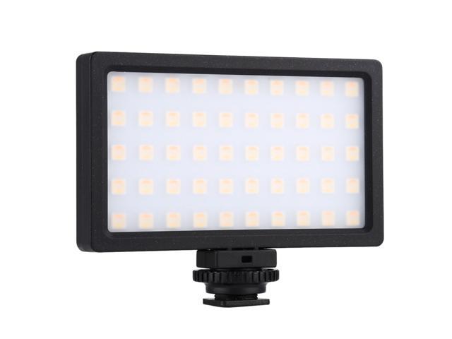 RGB Dimmable Led Fill Light 100LED 800LM Photography Lamp Camera Light Pocket Portable Photography Fill Light for DSLR Cameras/Smartphones