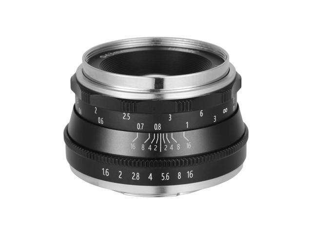 Andoer 35mm F16 Manual Focus Lens Large Aperture Compatible with Fujifilm Fuji